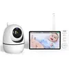 Bébé Moniteur 5" LCD -PIMPIMSKY- Babyphone Vidéo- Ecoute Bébé Video- C...