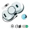 PRUMYA Robot Laveur Vitre Electrique, Grande Aspiration 5600PA, Robot Nettoyeur de Verre avec 30ml Réservoir d'eau,