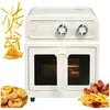 PRUMYA Friteuse À Air 6L Tout En Métal 1700W Sans Huile Cuisson Sans R...
