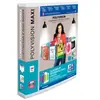 Oxford Polyvision - Classeur Personnalisable Sur 3 Cotes Dos 40cm, 4 A...