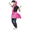 Smiffys Costume flamand rose, Rose, Pièce en mousse avec cou et capuche