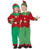 Aptafetes Costume enfant lutin mixte - SMIFFY'S - Taille S 110cm - Rouge et vert - Intérieur