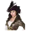 Fever Chapeau violet pirate femme Taille Unique