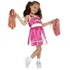 Déguisement PomPom Girl - Rose et blanc - Taille 4/6 ans - Pour enfant