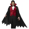 Smiffys Costume Vampire Rouge Et Noir - Rouge - M