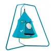 TP Toys Balançoire Tente Air Igloo Avec Structure Métal H159cm Bleu