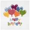 Mini Kit Point de Croix Ballons d¿Anniversaire 13 x 12 cm ¿ Trimits Ta...