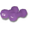 Reydon haltères Urban Fitness Hex néoprène violet 2 pièces