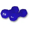 Reydon Haltère hexagonal recouverts de néoprène UFE (x2) Bleu 2x5 kg UFW036