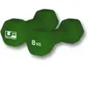 UFE Reydon Urban Fitness Hex Lot de 2 haltères courts en néoprène Vert 8 kg