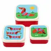 Boîtes à snack Rex London Chien Saucisse (x3) 11,5x11,5x5,5 cm