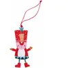 Décoration de noël soldat en bois Rex London 0,4x6,5x23,5 cm