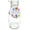Vase bouteille de lait scolaire Rex London Wild Flowers 5,5x5,5x13 cm