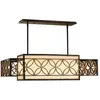 Elstead Lighting Suspension Remy Fer Bronze Héritage,Or Parissiene
