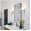 Elstead kichler marette applique murale avec abat-jour en chrome poli, ip44