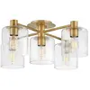 Elstead Lighting Semi-plafonnier Axel 5 lumières