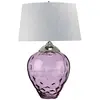 Elstead Lighting Lampe de table en verre soufflé, prune H: 78cm