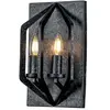 QUOIZEL Applique murale Vanguard, noir ancien, à 2 lampes