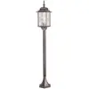 Elstead Lighting Lampe sur pied extérieur Wexford Noir Argent