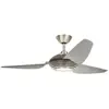 KICHLER Ventilateur de plafond LED Voya crème