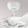KICHLER Ventilateur de plafond Kevlar 60 IP44, blanc, Ø 152 cm