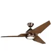 KICHLER Ventilateur de plafond LED Jade, bronze, silencieux, Ø 152 cm, 60 W