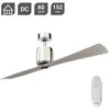 KICHLER Ventilateur de plafond Ferron, pales nickel