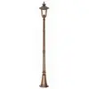 ELSTEAD Lampe sur pied extérieur chicago patine bronze rouillé