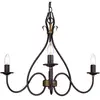 ELSTEAD Chandelier Windermere 3XE14 h: 48.5 ø: 54,5