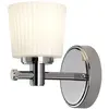 Elstead - Binstead - Applique murale de salle de bain à 1 lumière, chrome poli IP44, G9
