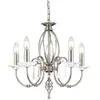 Aegean - Lustre à 5 ampoules au fini nickel poli, E14 - Elstead