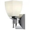 Elstead - Shirebrook - Applique murale à 1 lumière pour salle de bain Chrome IP44, G9