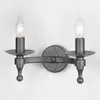 Warwick - Applique murale d'intérieur à 2 ampoules à 2 ampoules, noir graphite, E14 - Elstead