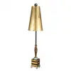 FLAMBEAU Elstead - Noma Luxe - 1 lampe de table lumineuse en acier, E27