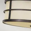 Elstead Fusion - Plafonnier à 3 Lumières, Bronze, E27
