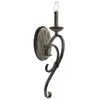 Kichler Taulbee - Applique murale d'intérieur à 1 ampoule en zinc, E14 - Elstead