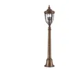 FEISS Lampe sur pied extérieur english acier,verre pressé bronze britannique