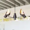 Quintiesse Lustre Ren à 6 lampes, noir/doré
