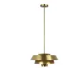 Elstead - Suspension à 1 lumière Brisbin, laiton bruni, E27