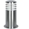 GARDEN ZONE Lampe sur pied extérieur sandbanks acier inoxydable acier inoxydable