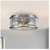 Elstead kichler ashland plafonnier de salle de bain chrome poli, ip44