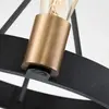 ELSTEAD Quintiesse Lustre Silas, noir, à trois lampes, Ø 42,2 cm