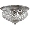 HINKLEY Grand plafonnier Plantation nickel antique