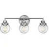 Elstead hinkley poppy applique salle de bain chrome poli, ip44