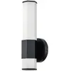 Quintiesse Applique salle bain LED Facet Single 3 000K noir
