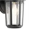 Kichler Fairfield Lanterne murale d'extérieur noire, IP44 - Elstead