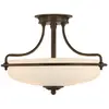 Elstead Lighting Griffin Plafonnier avec suspension, QZ-GRIFFIN-SFS-PN,