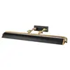 Applique Tableau Large WINCHFIELD 4 x 40W Laiton Vieilli & Matte Noir.