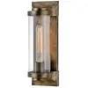 Elstead - Lampe murale Quintatesse Pearson E27 40W IP44 Aluminium, Bro...
