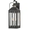 Elstead Lighting Hinkley Applique Murale - Noir texturé et bronze bruni